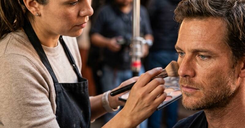 Profesional MUA en set